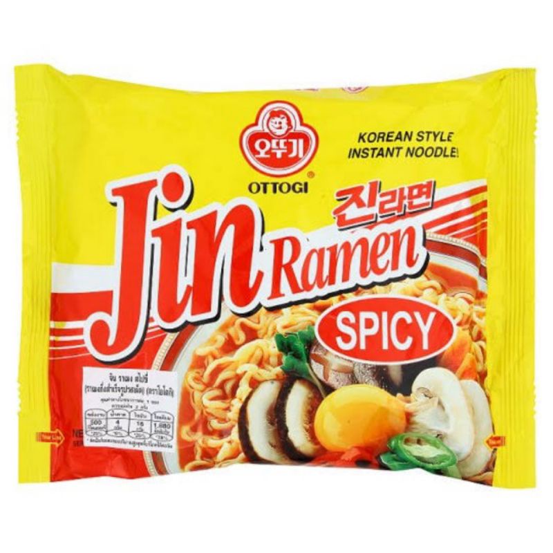 

Ottogi jin ramen spicy 120g