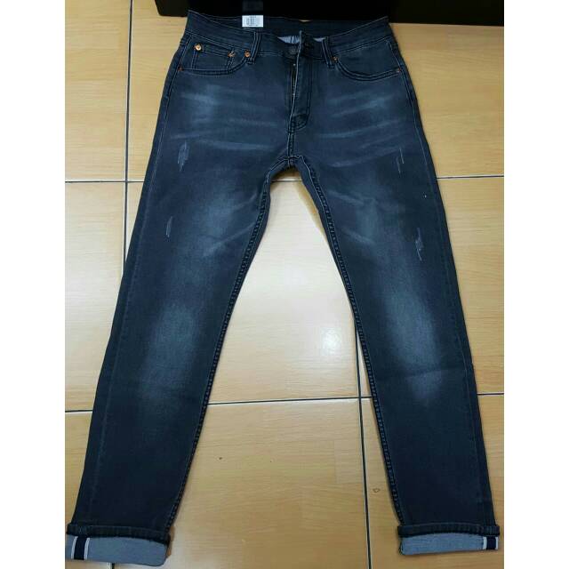 Levis 511 Slimfit - Black Gray