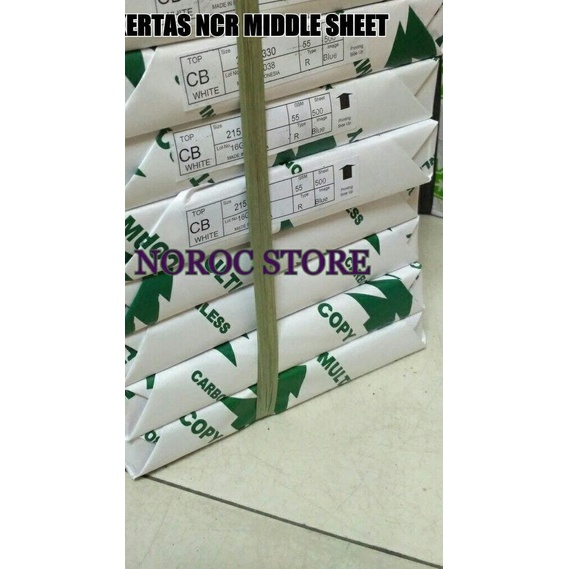 

☛ Kertas NCR Middle Sheet 55gsm ☀