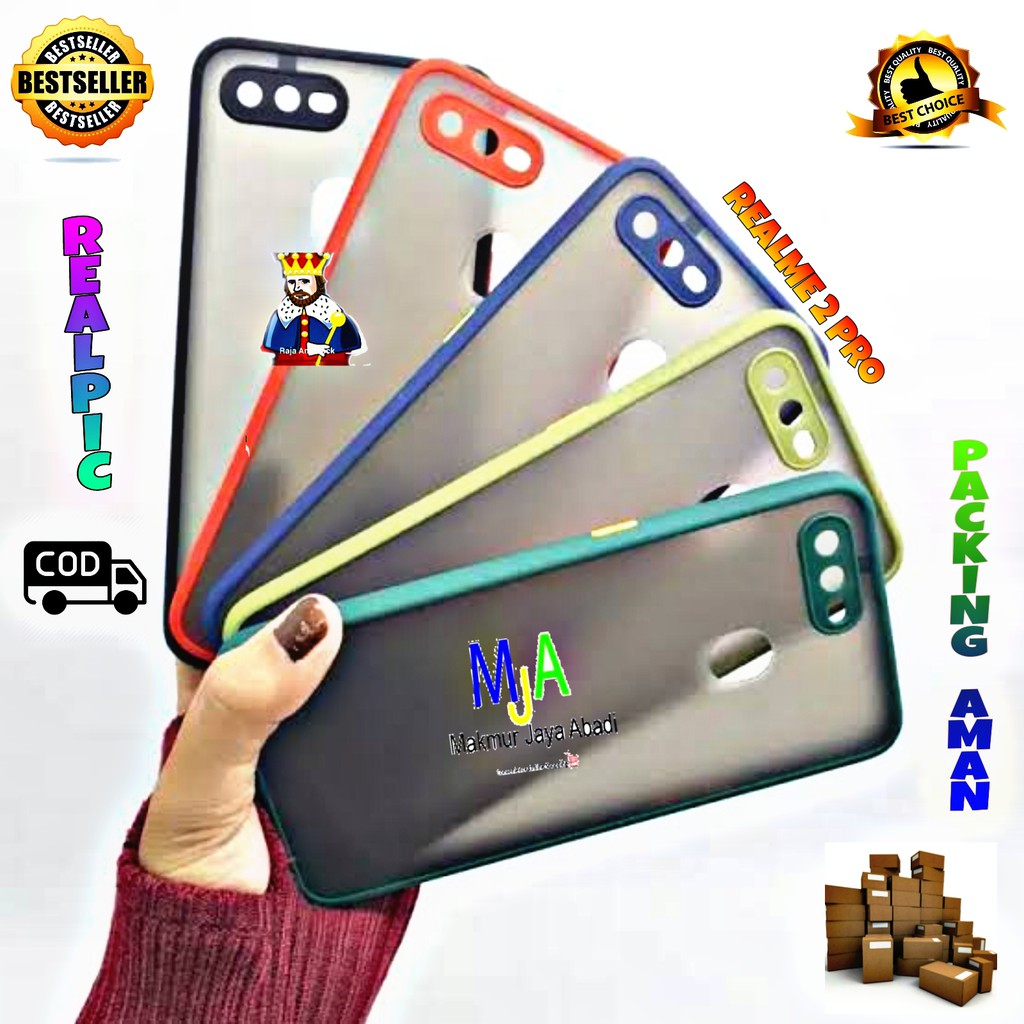 SOFTCASE REALME 2 PRO - CASE MATTE FULL COLOUR MY CHOICE BUMPER CASE PELINDUNG KAMERA