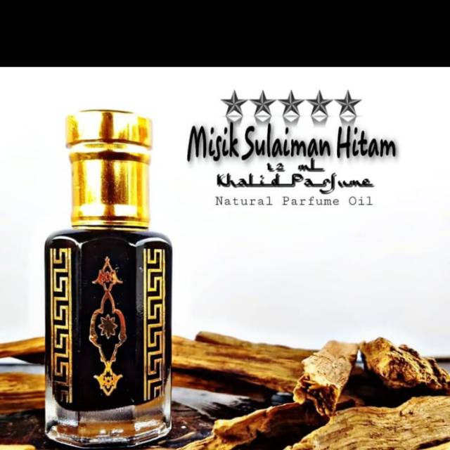 MISIK SULAIMAN HITAM BIBIT IMPORT 12ML