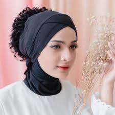 [PREMIUM] Inner Ciput Turky SILANG Iner Ciput Daleman Kerudung / aksesoris jilbab dewasa