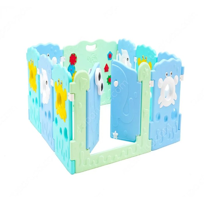 MAKASSAR LABEILLE FENCE 8+2 KC 215 PAGAR BERMAIN MANDI BOLA ANAK / PENGAMAN BAYI