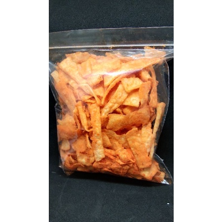 

kripik singkong dari singkong rebus