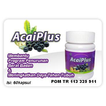 ACAI PLUS NASA- Obat Pelangsing Herbal Alami- Menurunkan Berat Badan- Obat Diet alami
