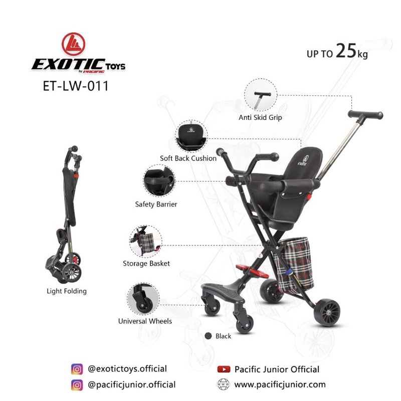 Magic stroller Babystroller Exotic Lw011 New