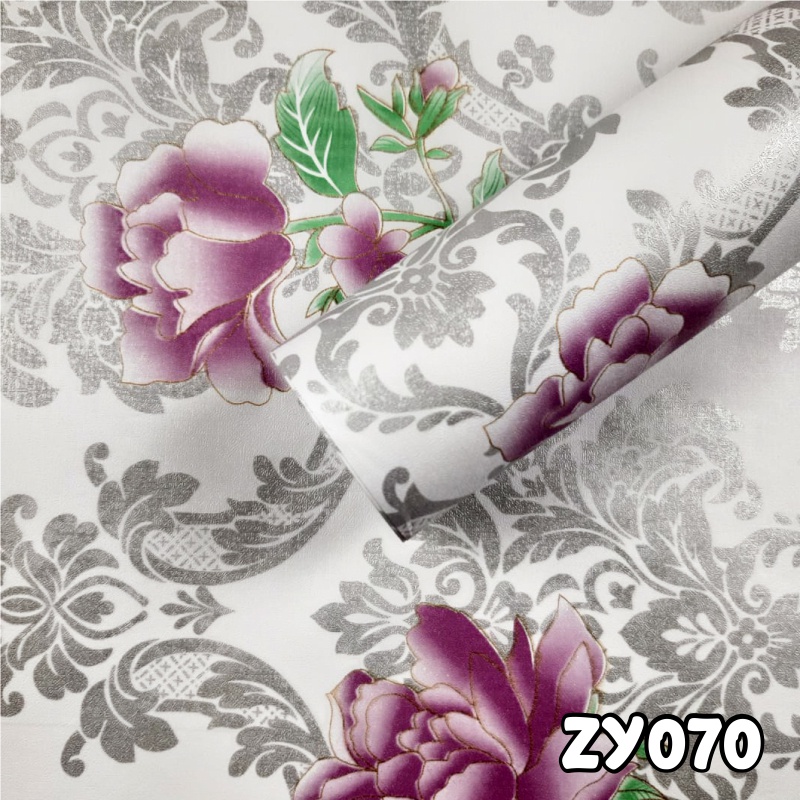 Wallpaper Dinding 3D - Stiker Dinding Kamar Wallstiker Aesthetic ZY Ukuran 45Cm X 10M-ZY070