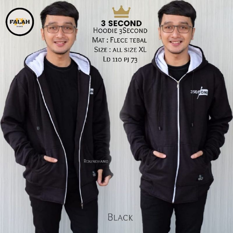 Jaket Hodie 3Second Men