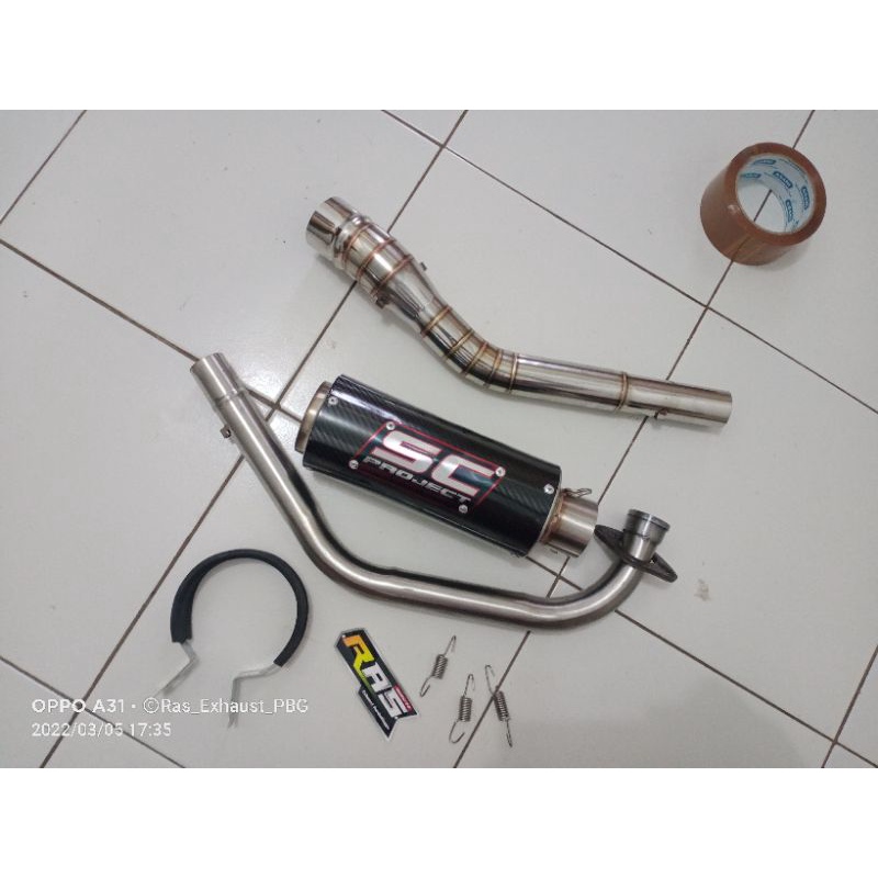 Knalpot SC Project Yamaha R15