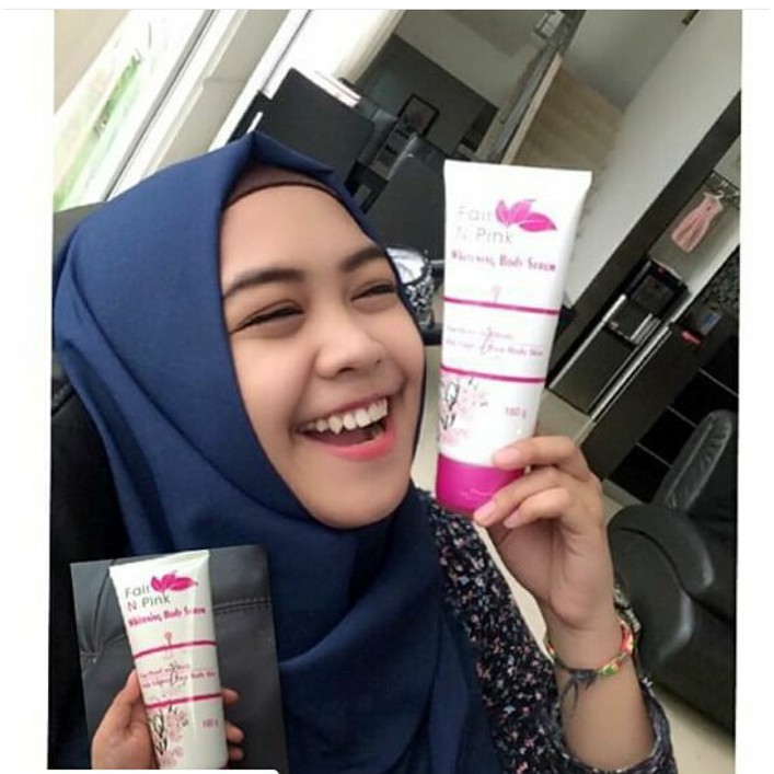 READY STOCK! - FAIR N PINK WHITENING BODY SERUM 160ML / PEMUTIH TUBUH PERAWATAN TUBUH