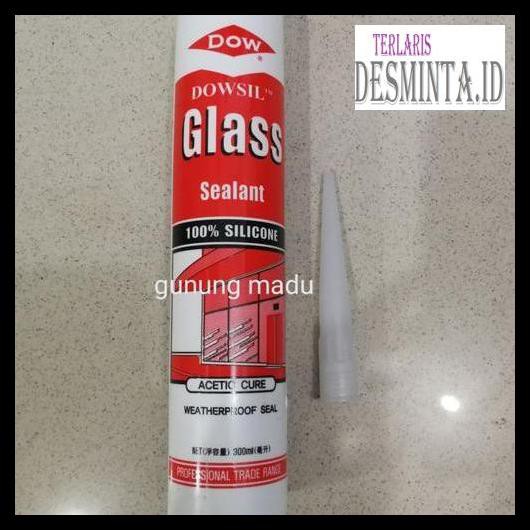 

Tyegtrs- Lem Kaca Aquarium Dow Corning Clear / Lem Silicone Sealant R676Ydt8-