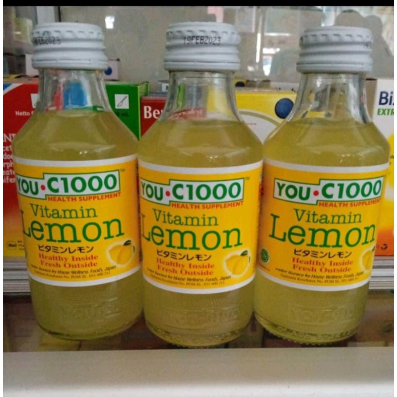 you C1000 vitamin lemon 1 dus isi 30botol