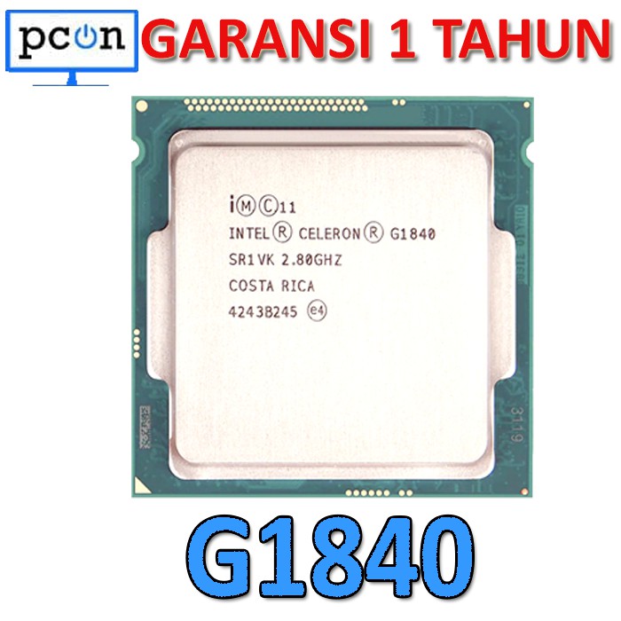 PROCESSOR INTEL CELERON G1840 BONUS PASTA SUNTIK