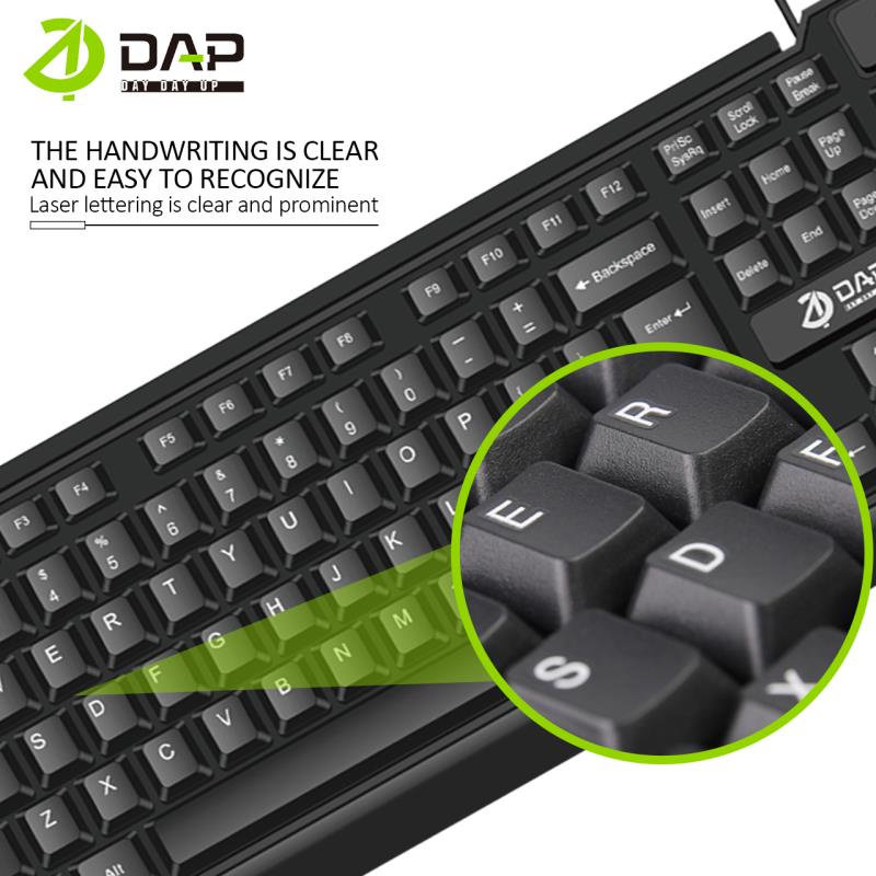 DAP Portable Mini Multimedia Keyboard D-M8171 High-Speed Universal Ser