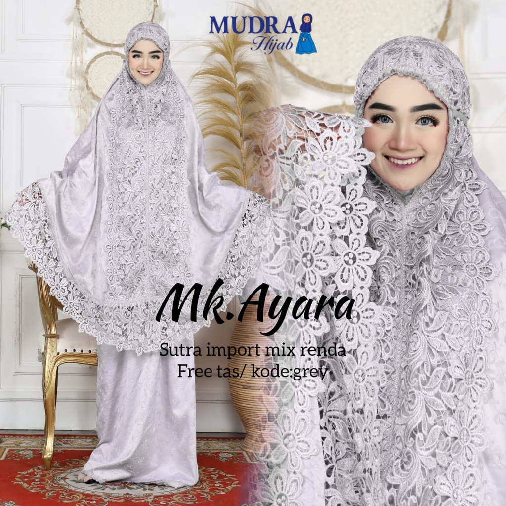 Mukena Sutra Import Ayara