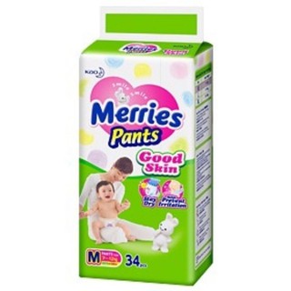 popok merries pants S40 M34 L30 XL26 | Shopee Indonesia