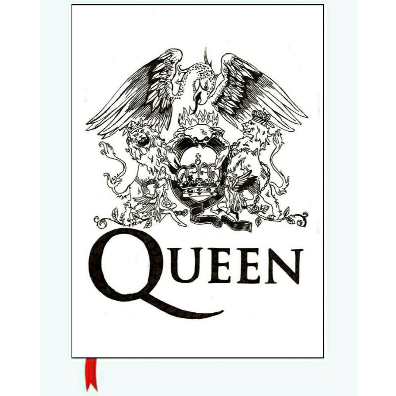 

Hard Cover Book - Book of Rock - Queen