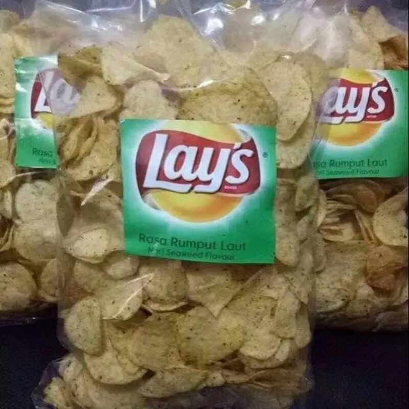 

SNACK KILOAN | LAYS RUMPUT LAUT | REPACK 250GR