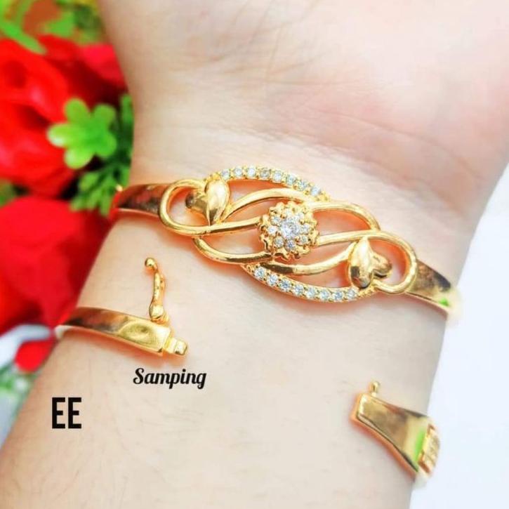 GELANG TERBARU TITANIUM ANTI KARAT DAN TIDAK LUNTUR