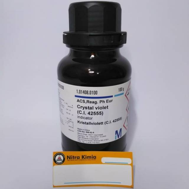 Crystal Violet Merck/ Cristal Violet/ Kristal Violet/ Krystal Violet ...