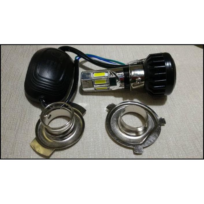 Lampu Utama Led 6Sisi / 6Mata Untuk Motor Vixion ,Cb150R , Mio, Vario