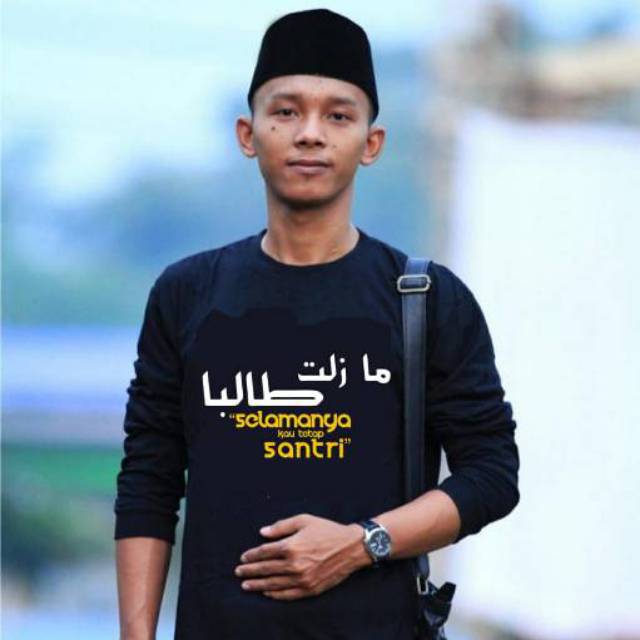 BISA COD | KAOS SANTRI TERBARU MOTIF SELAMANYA SANTRI