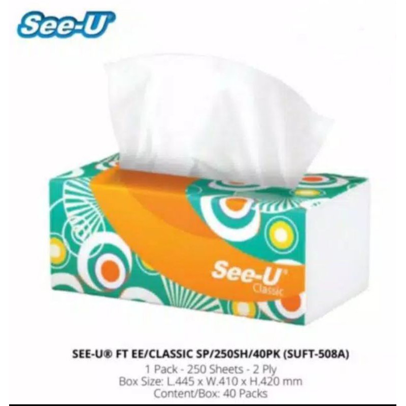 Tissue see-u 250 shets