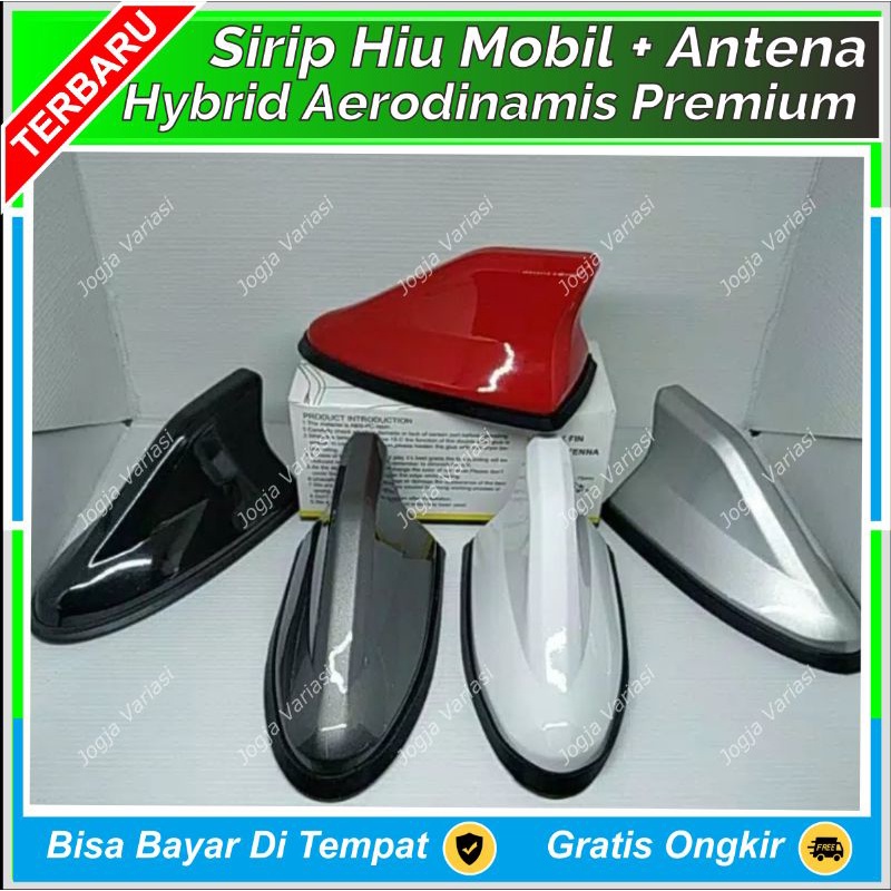 ANTENA SIRIP HIU ATAS MOBIL AERODINAMIS PREMIUM: AGYA AVANZA INNOVA FORTUNER YARIS KIJANG VIOS DAIHT