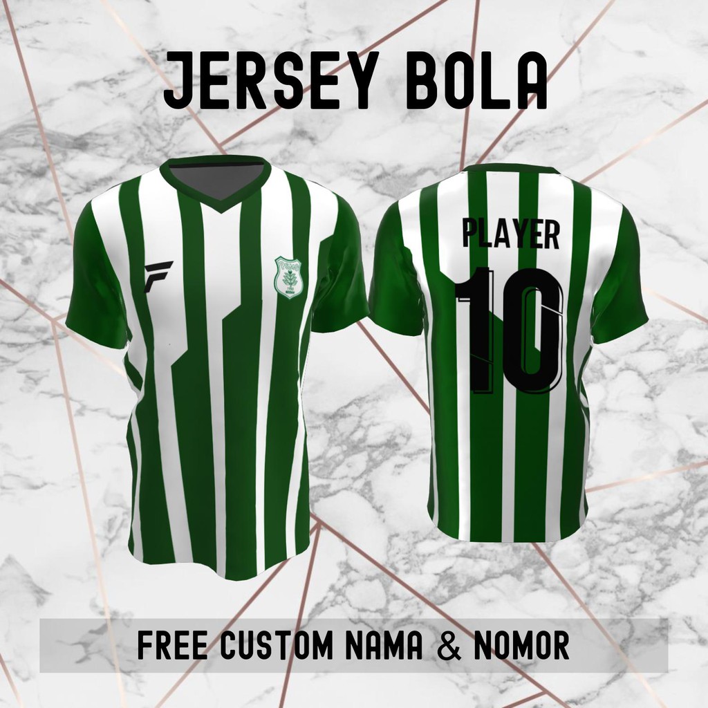 Jersey PSMS Medan Klub Bola Baju Kaos Custom Nama dan Nomor Punggung - 549