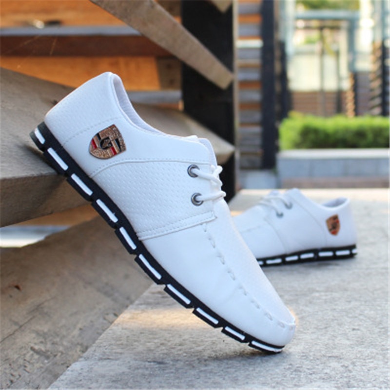 Jk2 0 Sports Driving Shoes Men S Flat Shoes Non Slip Casual Shoes Italy Flat Shoes 2018 Korean Version Of Men S Peas Soft Shoess Shopee Indonesia