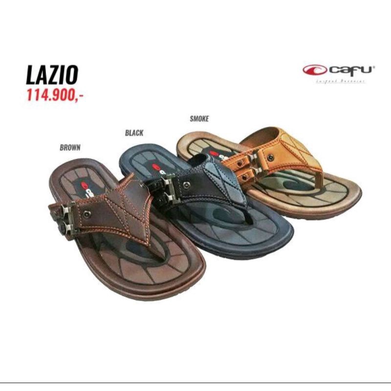 sandal pria cafu Lazio original