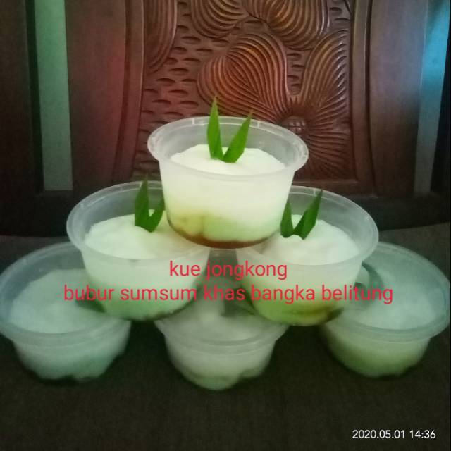 Kue jongkong khas Bangka Belitung