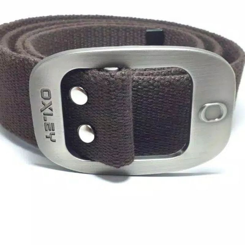 Ikat pinggang pria-wanita katun polos Ber Tactical 120cm