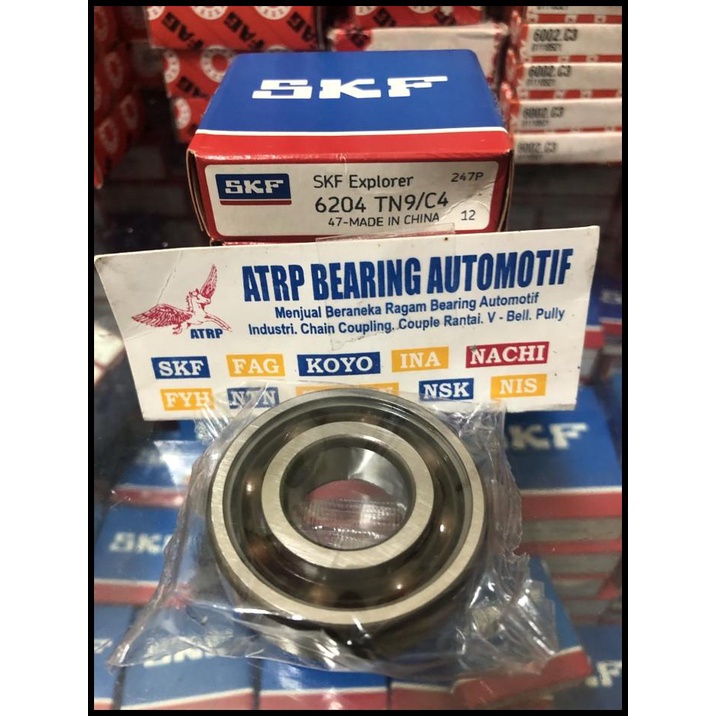 Ball Bearing 6204 Tn9/C4 Skf