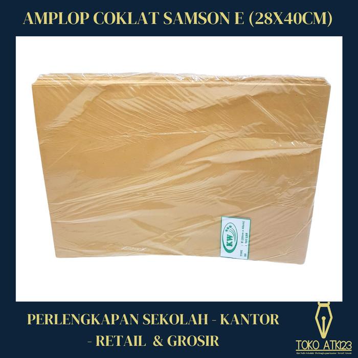 

Amplop Coklat Samson E Ukuran 28X40Cm / Amplop Dokumen / Lamaran Kerja