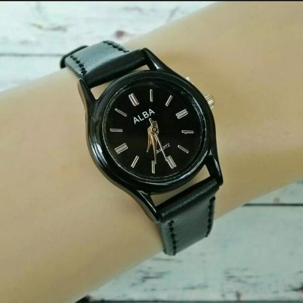 JAM TANGAN WANITA ALBA KULIT JAPAN