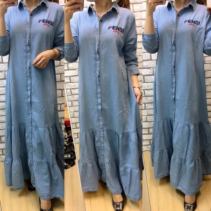 New Gamis Fendi Denim 3