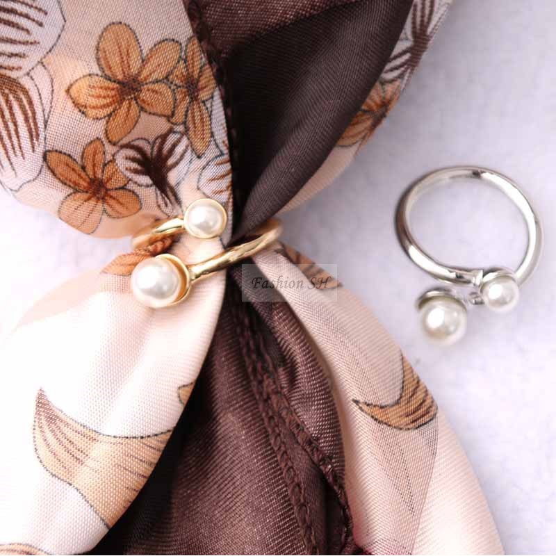 [korea Fashion]Cincin Tudung Brooch Buckle Clip Scarf Ring Collection5