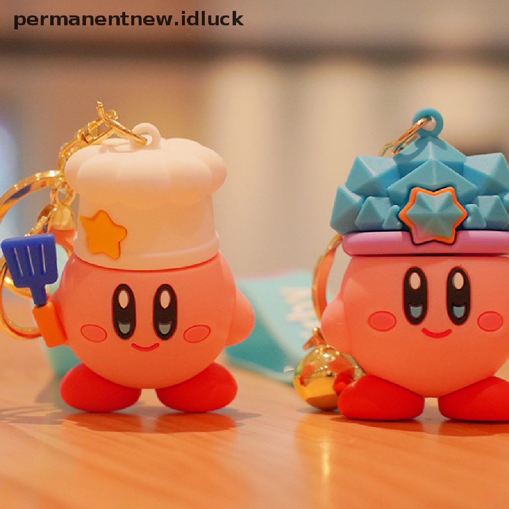 Gantungan Kunci Bentuk Kartun Anime Kirby Untuk Aksesoris Tas