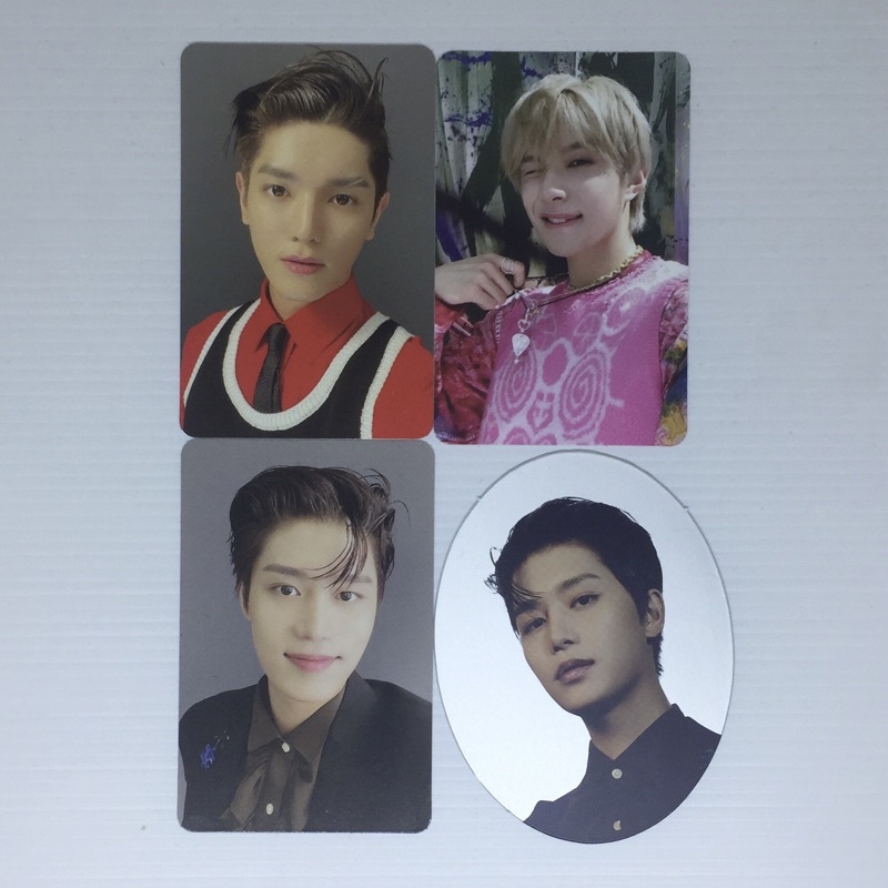 NCT 127 - Favorite Taeyong Jungwoo Taeil Photocard &amp; Pendant Card