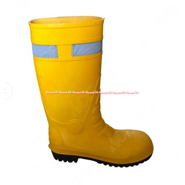 Krisbow Safety Boots Shoes Sepatu Bot Proyek Sepatu Hujan Kuning Yellow Boot But Booth