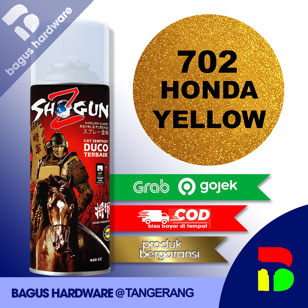 Jual Cat Semprot Honda Yellow 702 Shogun Z Candy Tone Kuning Pilok Pilox Pylok Shopee Indonesia 4972