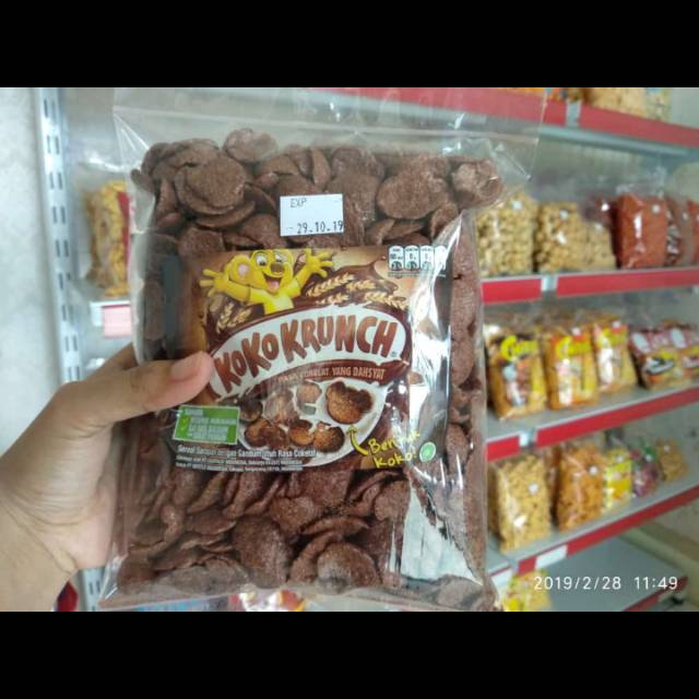 

Koko krunch 250 gram / sereal sarapan / makanan ringan / snack kiloan