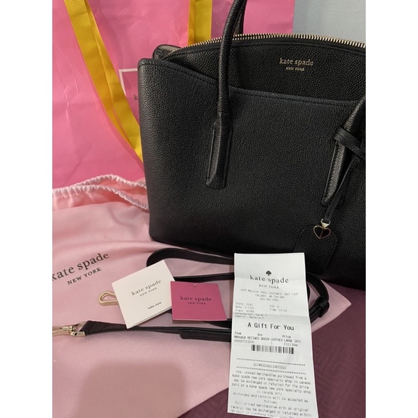 Kate Spade Margaux Large Full Black Hitam
