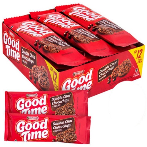 

GOOD TIME CHCOCO CHIPS 1 BOX ISI 12 PCS @16 GRAM