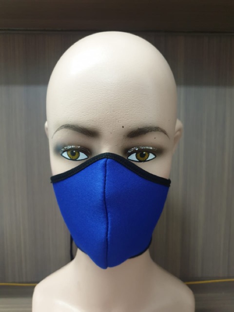 Masker Kain 3 lapis Ikat Leher