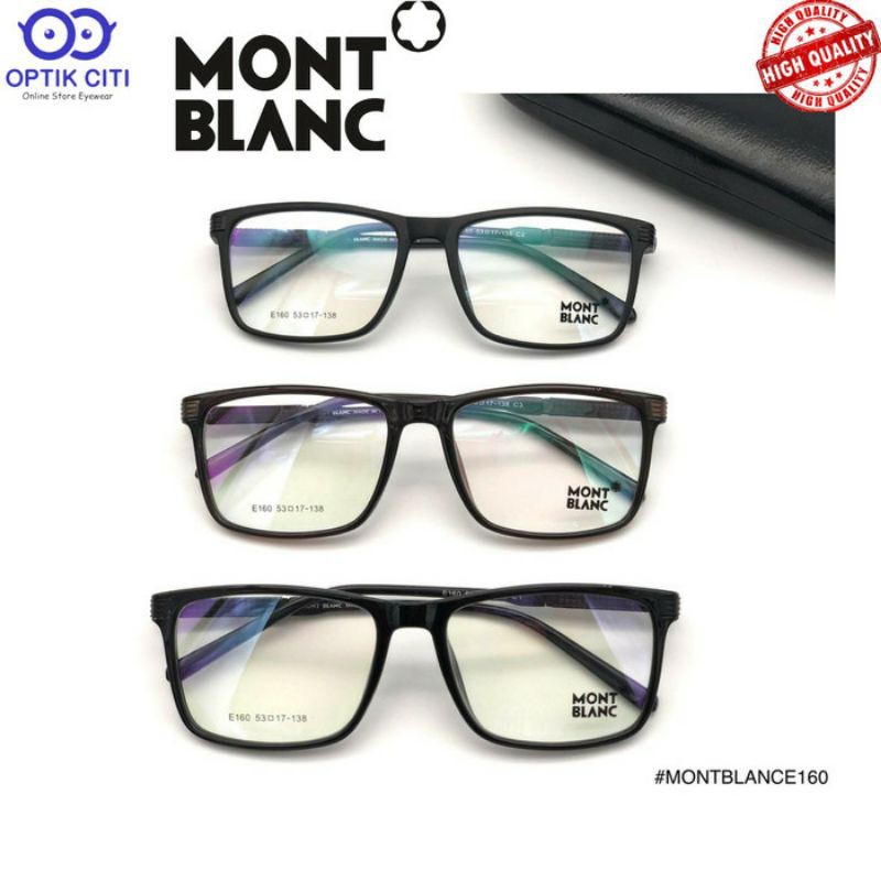 KACAMATA PRIA KOTAK MONTBLANC 160 ADA PEGAS GRADE ORIGINAL