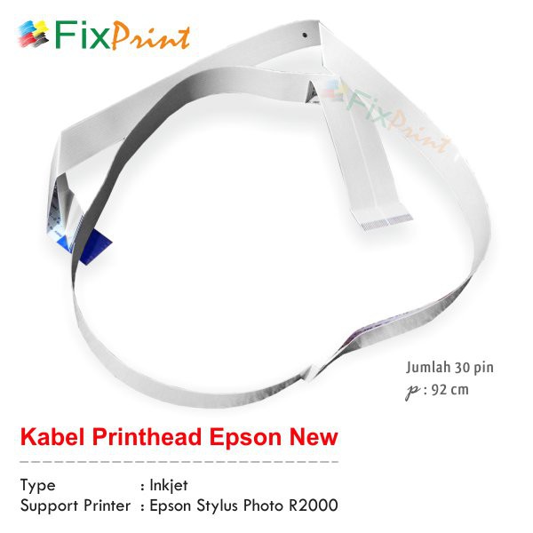 Kabel Flexible Print Head Epson R2000 New, Cable Head R2000 New