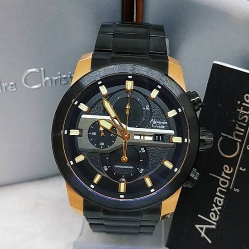 JAM TANGAN PRIA ALEXANDER CHRISTIE 6559-MC