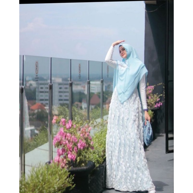 set syari brokat bordir timbul